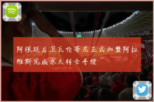 阿根廷后卫瓦伦蒂尼正式加盟阿拉维斯完成永久转会手续